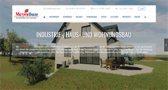 Desktop Screenshot of meyerbau.de